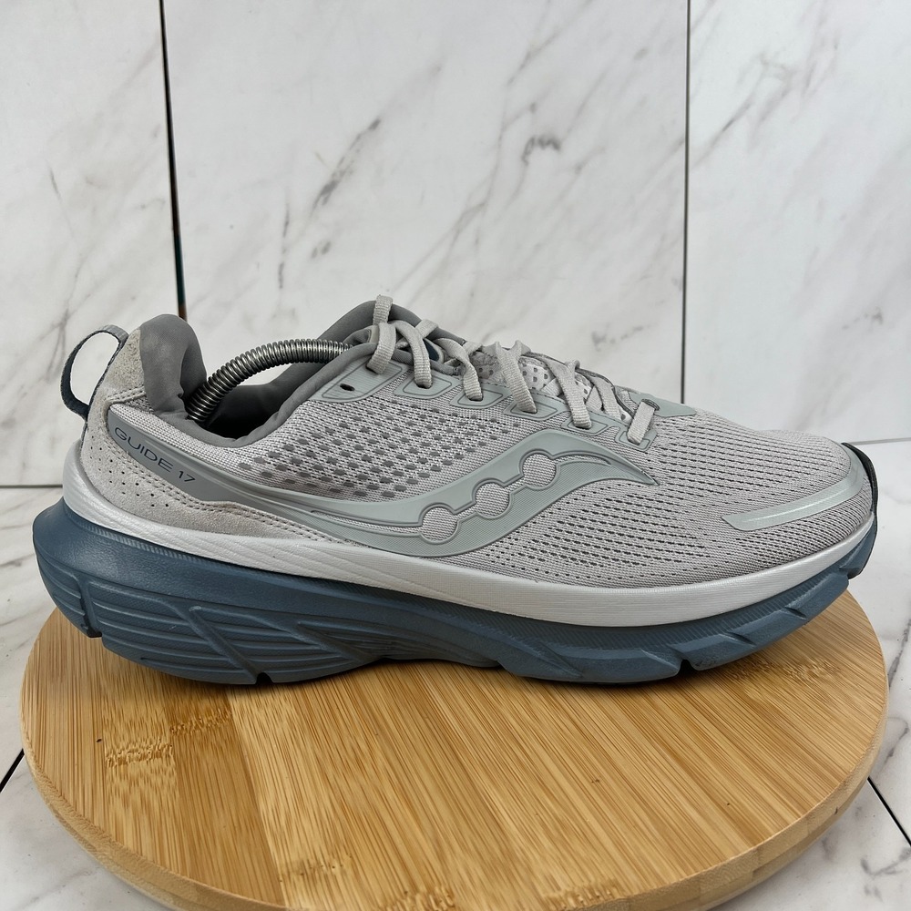 Saucony Guide 17 Mens Size 12.5 Cloud Mirage Grey Running Shoes S20936-243